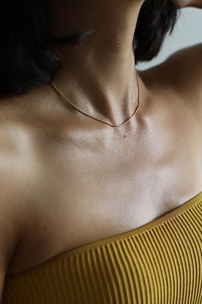 Daria Necklace - 16" - Gold
