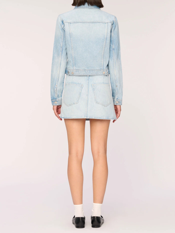 Vika Jacket Classic Denim - Fountain