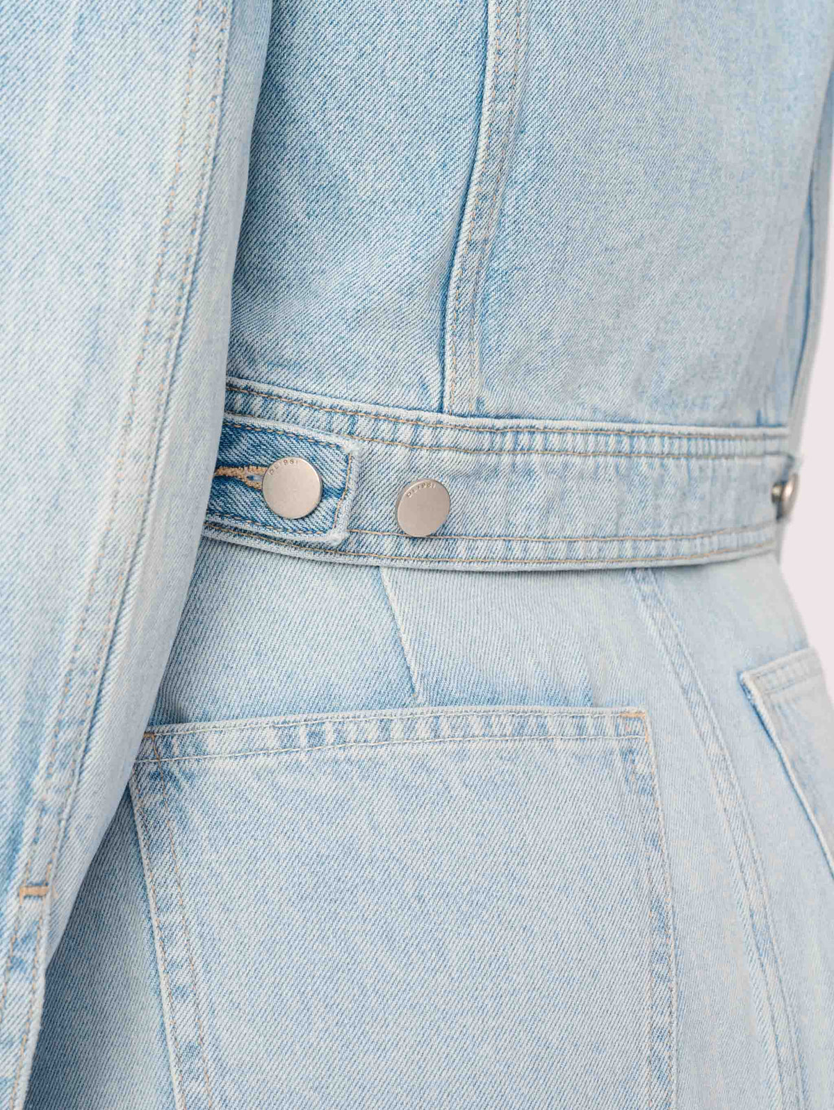 Vika Jacket Classic Denim - Fountain
