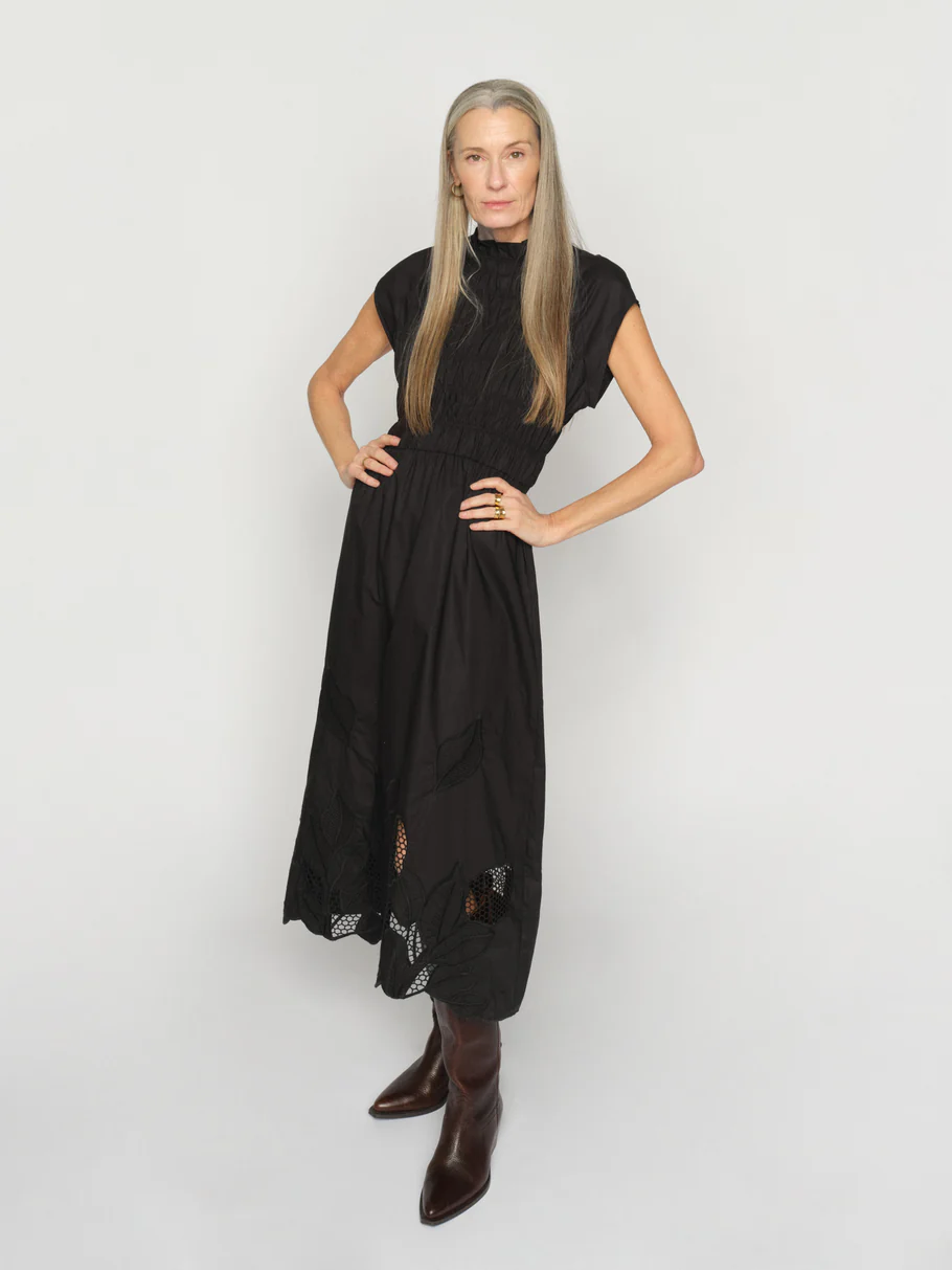 black mini tank dress Aria Black Sequin Mini Dress