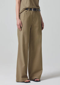 Paloma Utility Trouser - Dark Cocolette