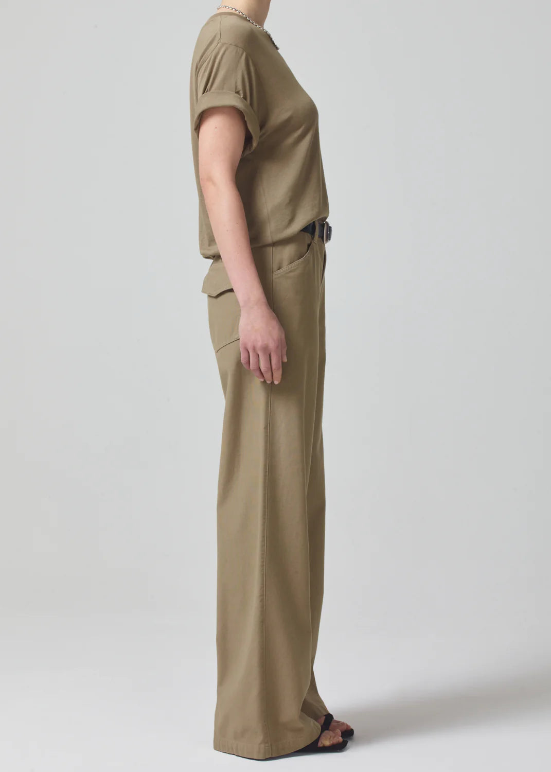 Paloma Utility Trouser - Dark Cocolette