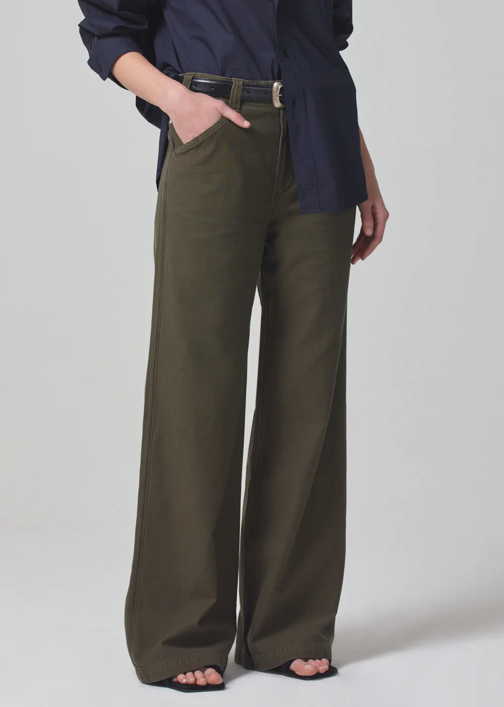 Paloma Utility Trouser - Tea Leaf