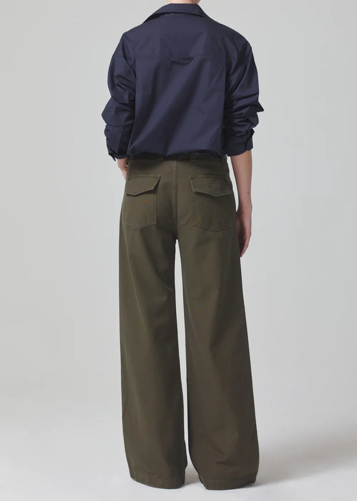 Paloma Utility Trouser - Tea Leaf