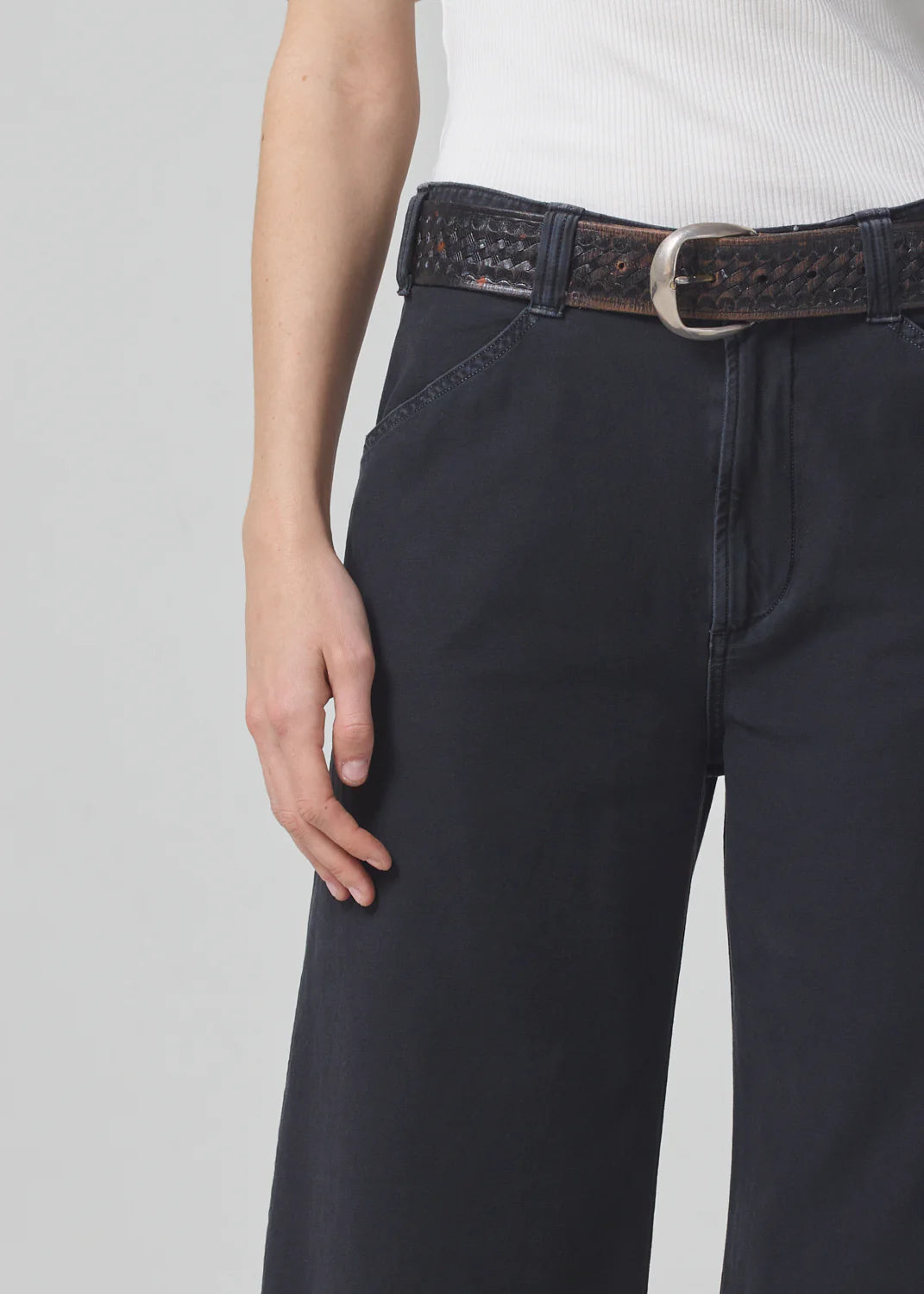 Paloma Utility Trouser - Washed Black