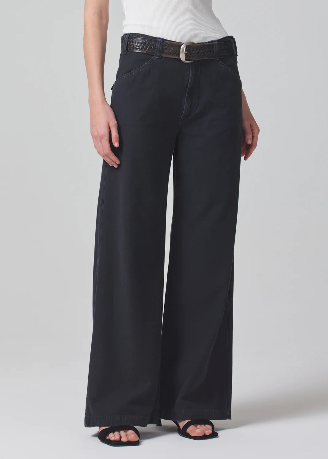 Paloma Utility Trouser - Washed Black