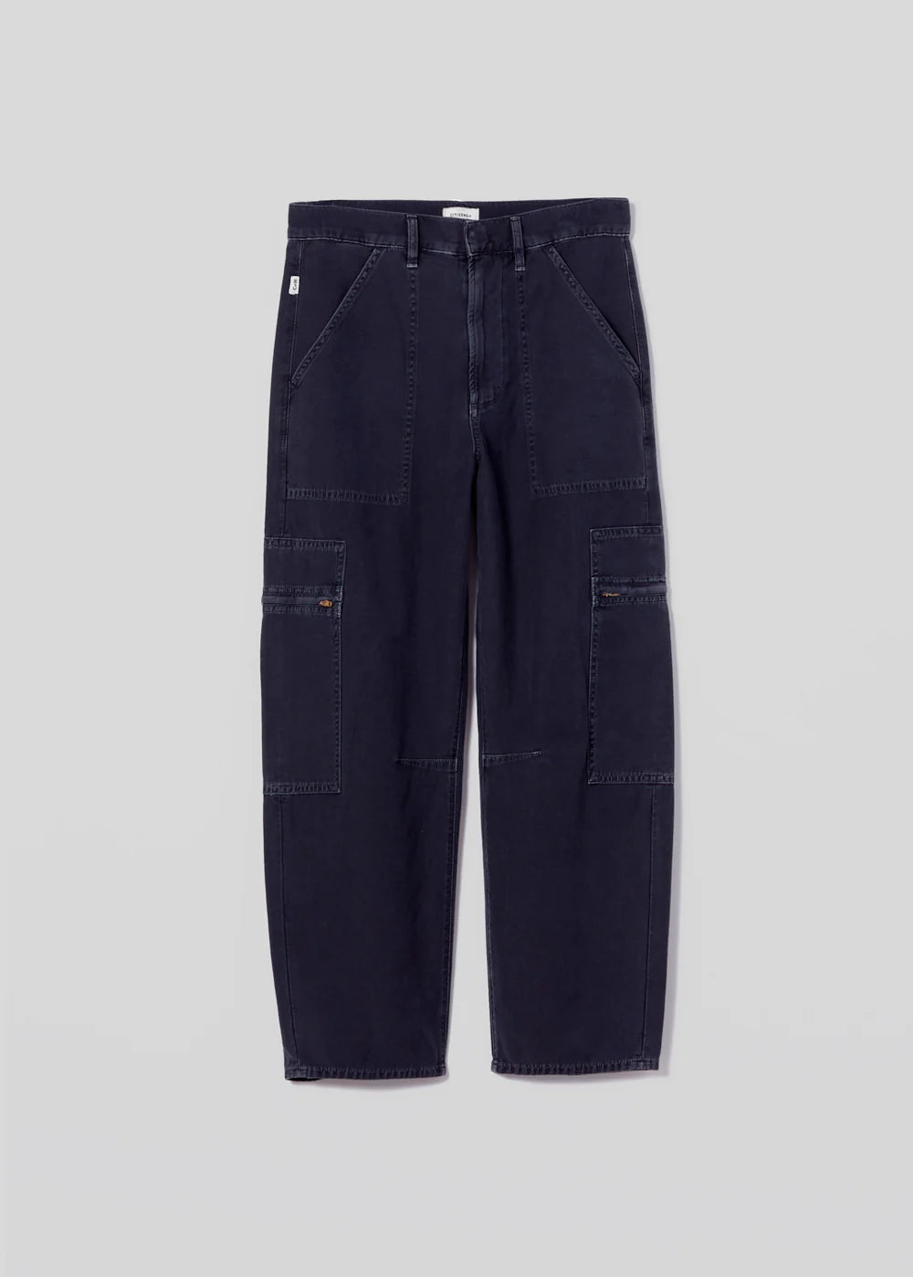 Marcelle Low Slung Cargo - Washed Black