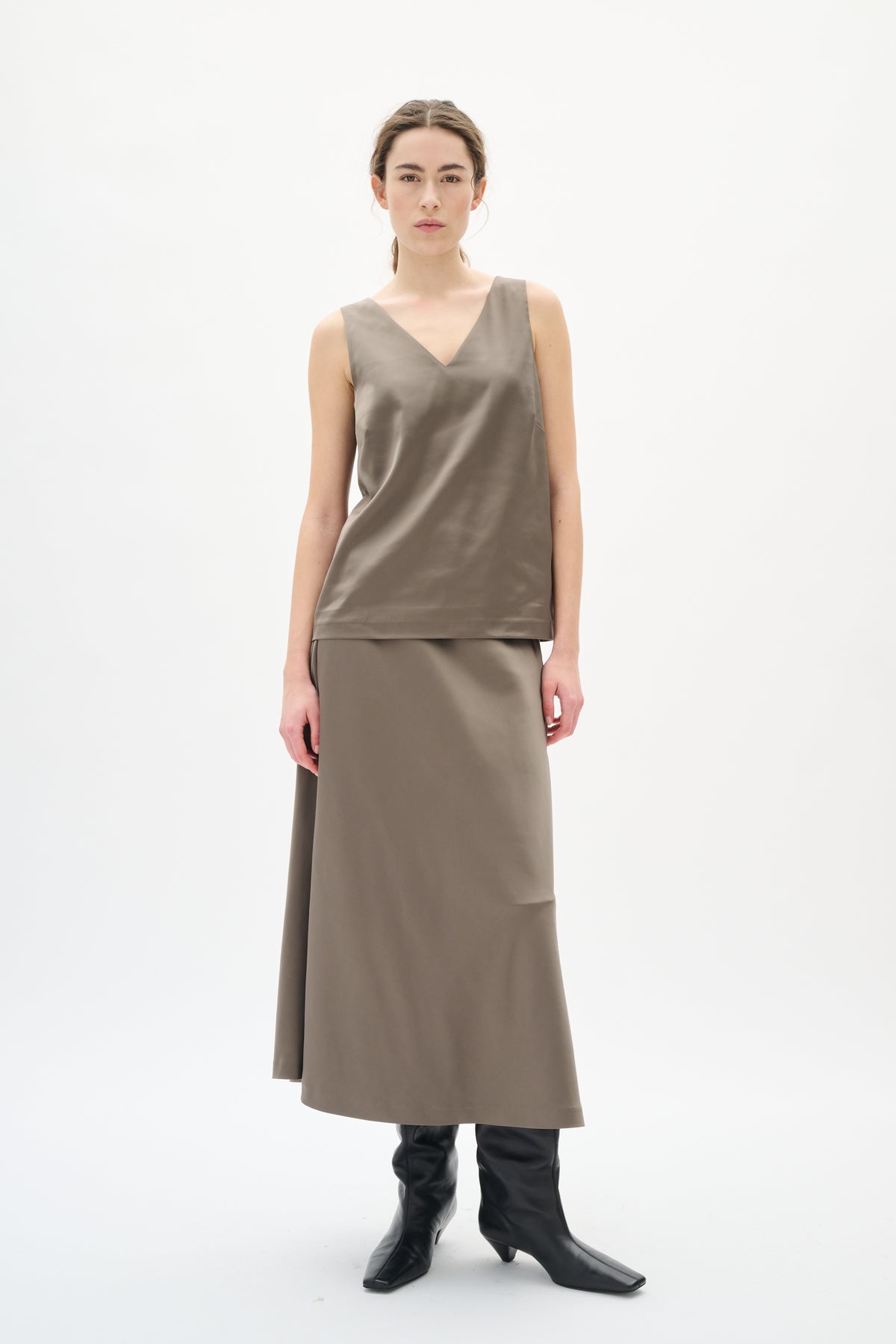 Zilky Classic Skirt - Sandy Grey