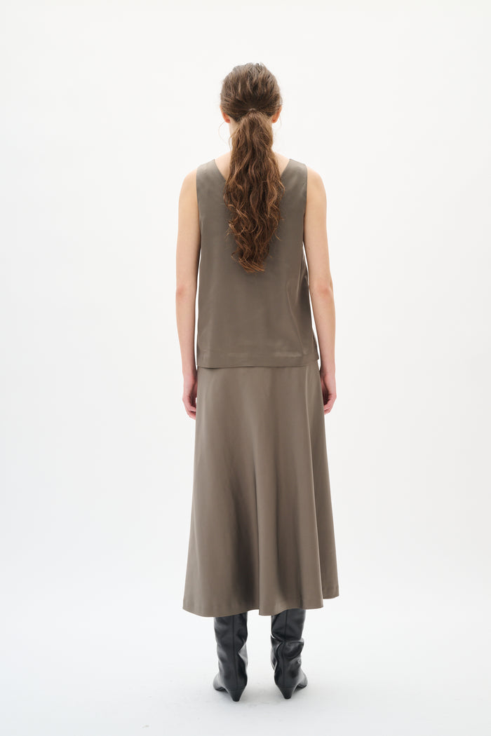 Zilky V Top - Sandy Grey