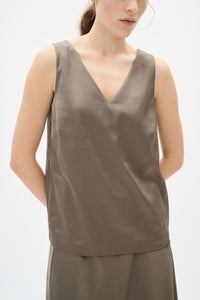 Zilky V Top - Sandy Grey
