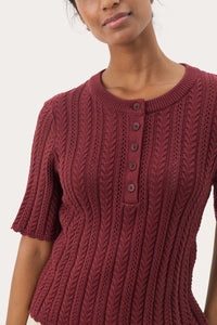 Rosario Pullover - Tawny Port