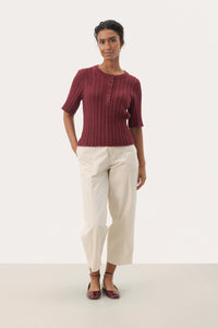 Rosario Pullover - Tawny Port