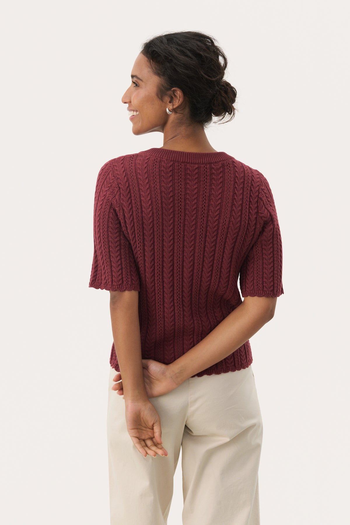 Rosario Pullover - Tawny Port