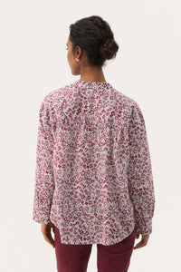 Natale Blouse - Tawny Port Mini