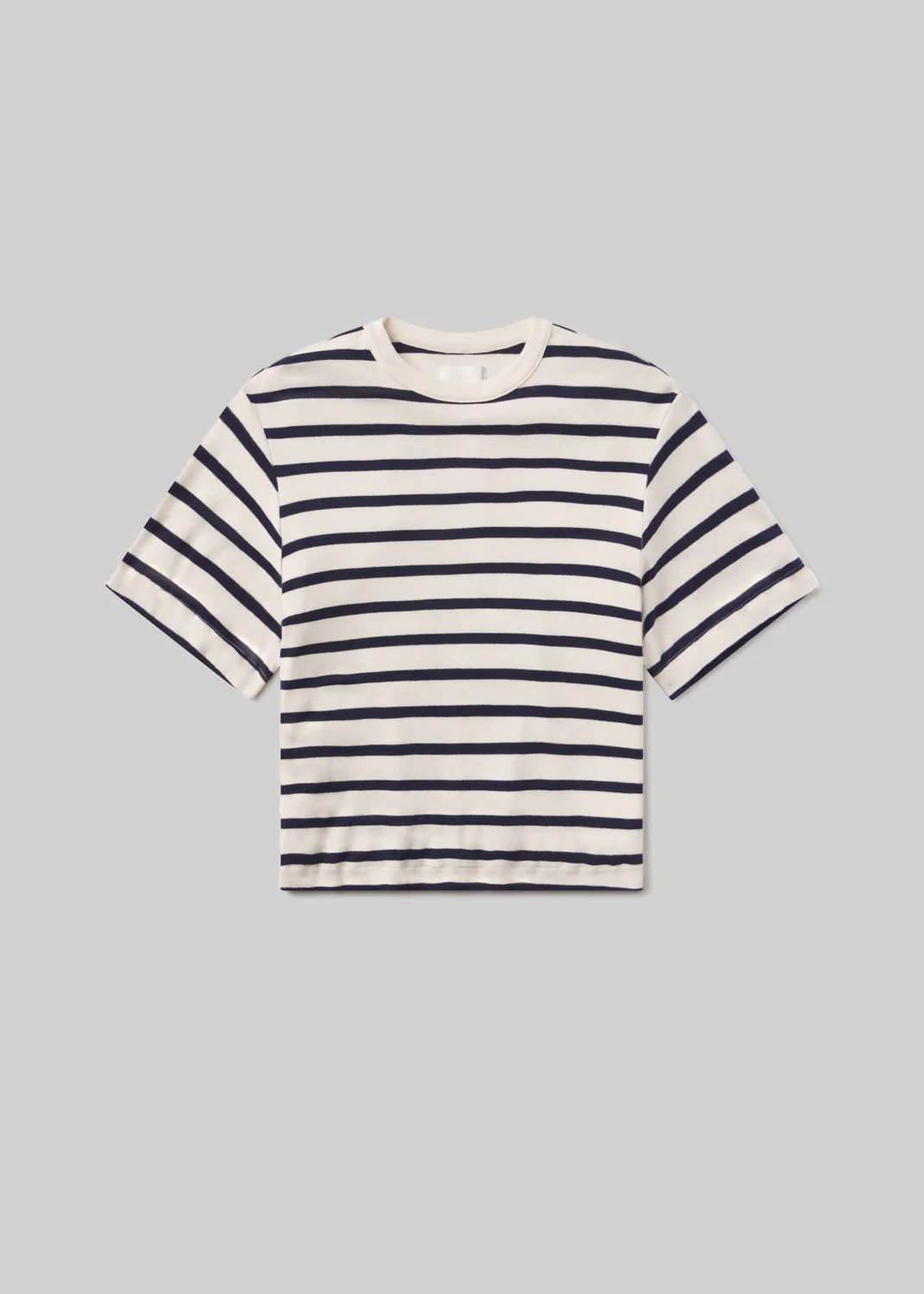 Goldie Tee - Azure Stripe