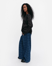 Sekunti Piirto Unikko Shirt - Black/Grey