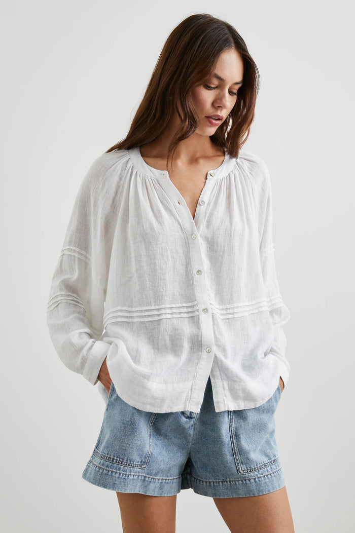 Frances Top - White