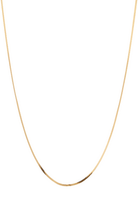 Fine Herringbone - 18" - Gold