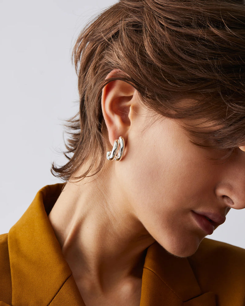 Florence Earrings - Silver