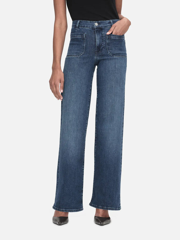 Le Slim Palazzo Bardot Pocket - Thunderstorm