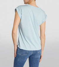 Easy V-Neck Tee - Light Blue