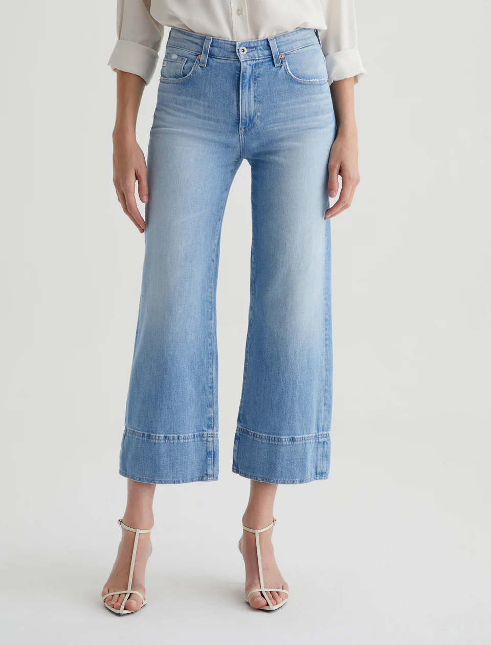 Saige Wide Leg Crop - Dana Point