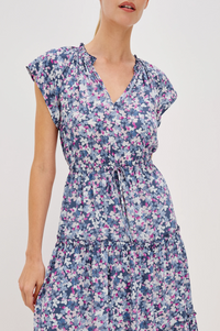 Juni Dress - Blue Blossom
