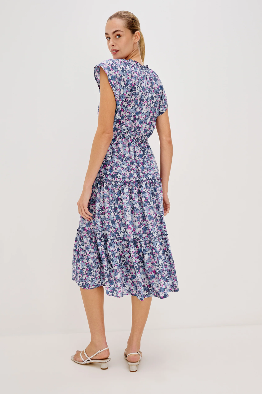 Juni Dress - Blue Blossom