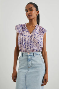 Karysa Top - Pink Ikat