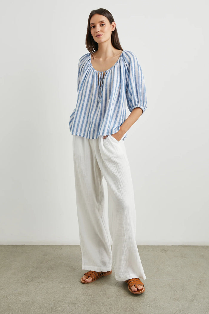 Kirstie Top - Casablanca Stripe