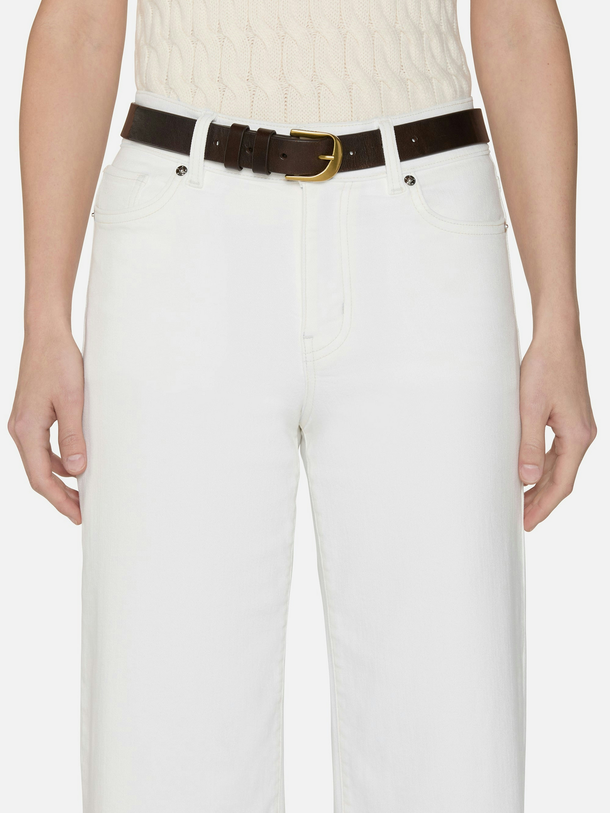 Le Slim Palazzo - White