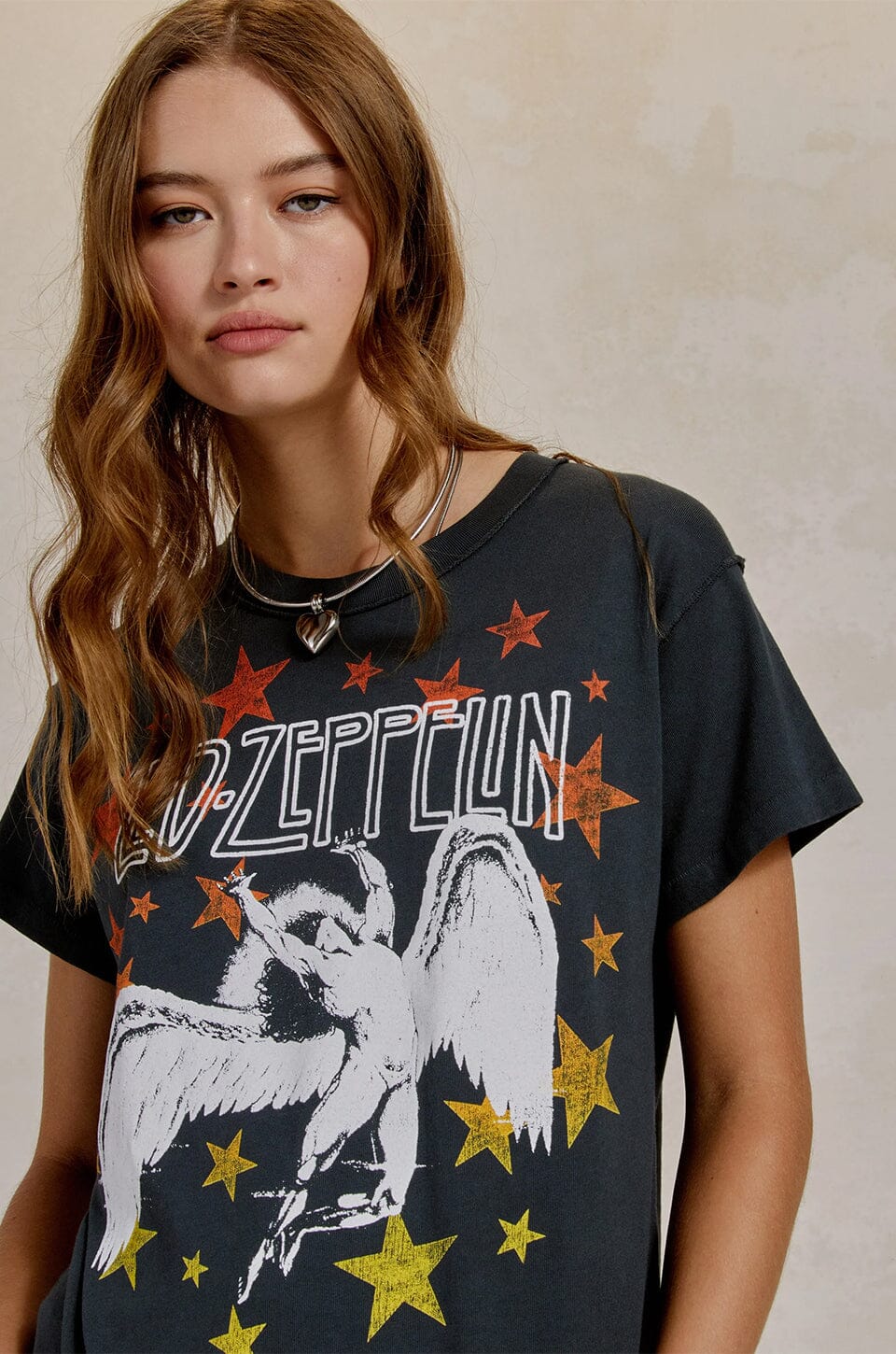 T shirt led zeppelin on sale femme