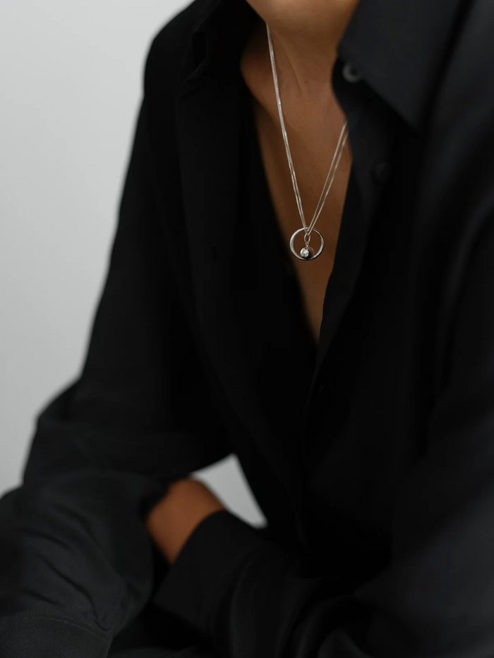 Nevan Necklace - 20" - Gold