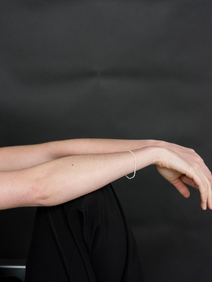 Sparrow Bracelet - Pearl 7"