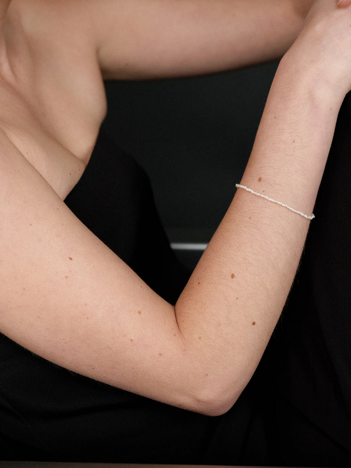 Sparrow Bracelet - Pearl 7"
