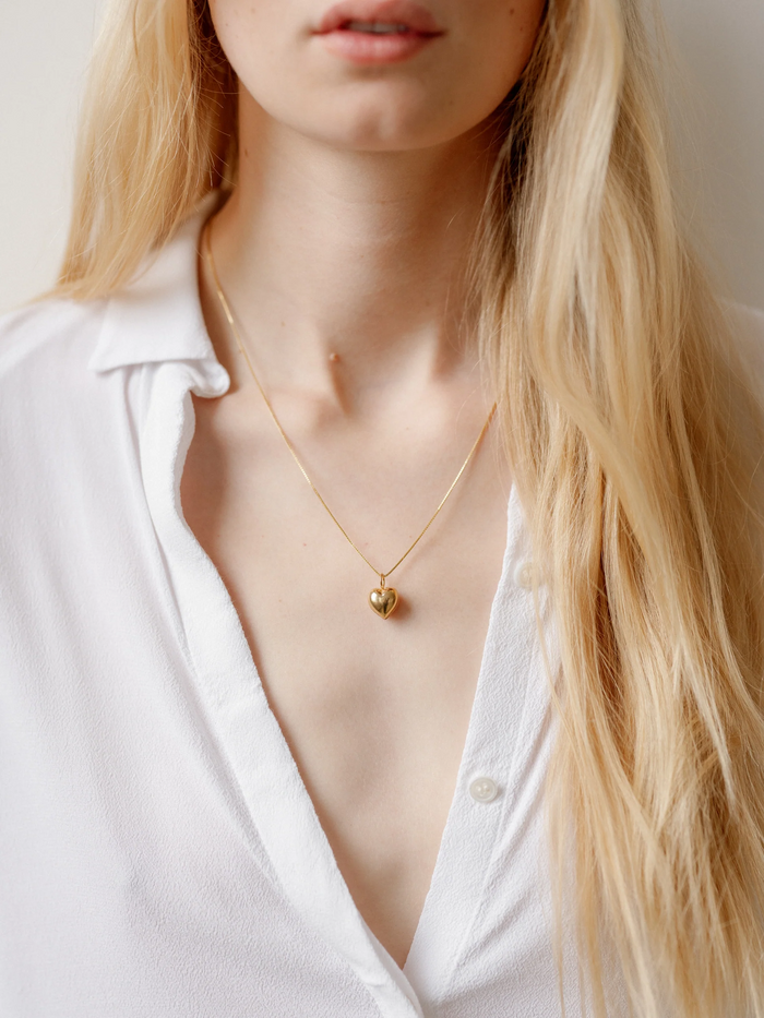 Lucia Necklace - 20" - Gold