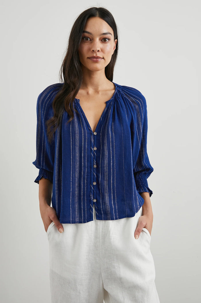 Mariah Top - Noja Stripe