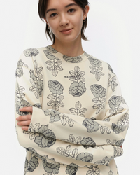Loisto Vihkiruusu Kioski Sweatshirt - Beige/Grey