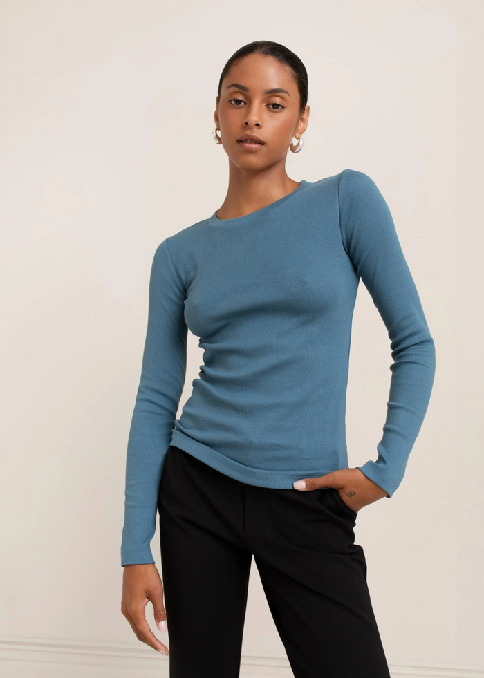 Lisa Top - Hague Blue