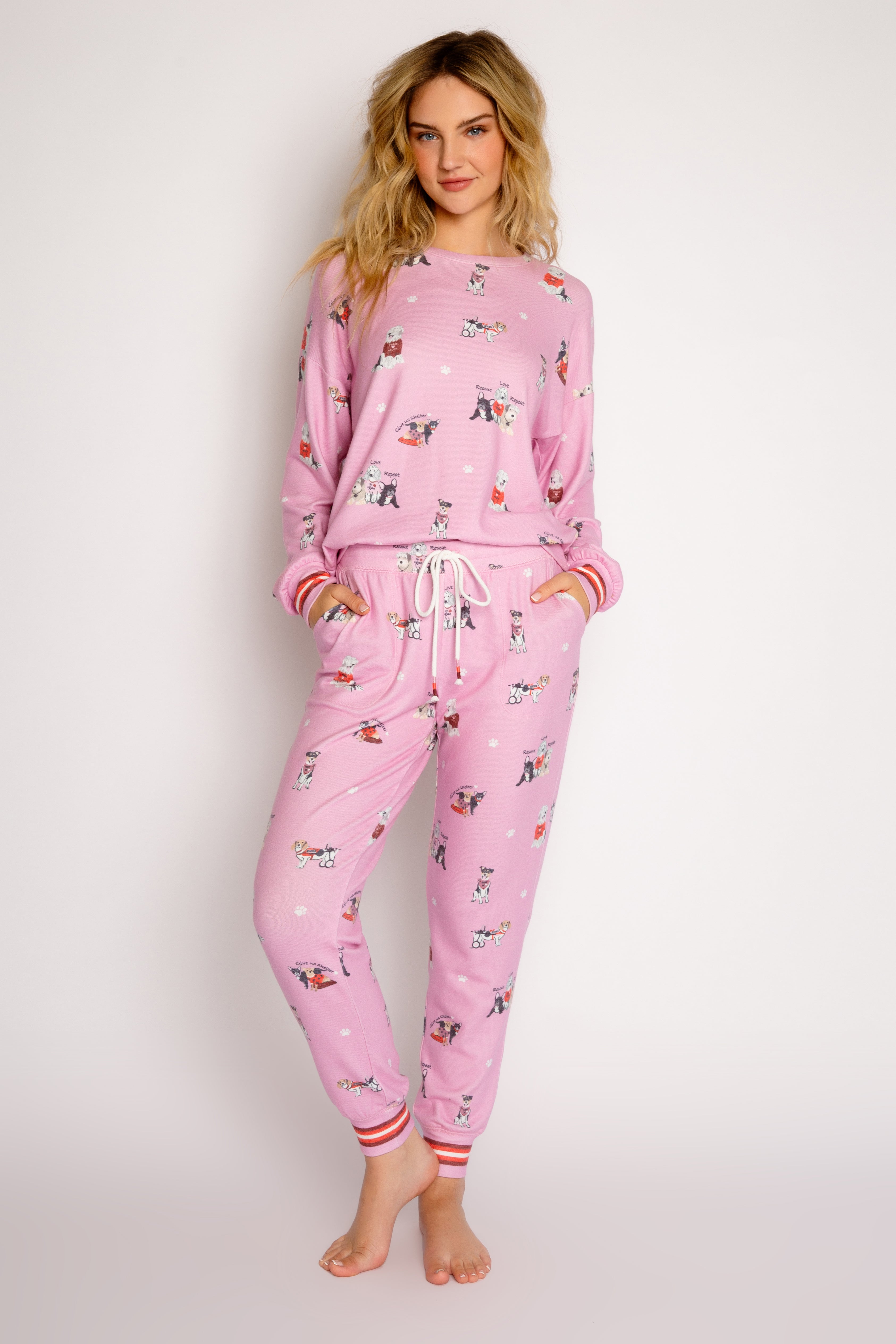 White orchid women's pajamas hot sale