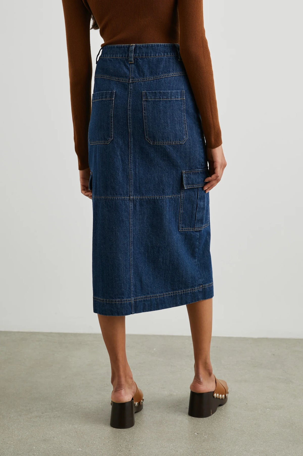 Tasha Skirt - Raw Denim