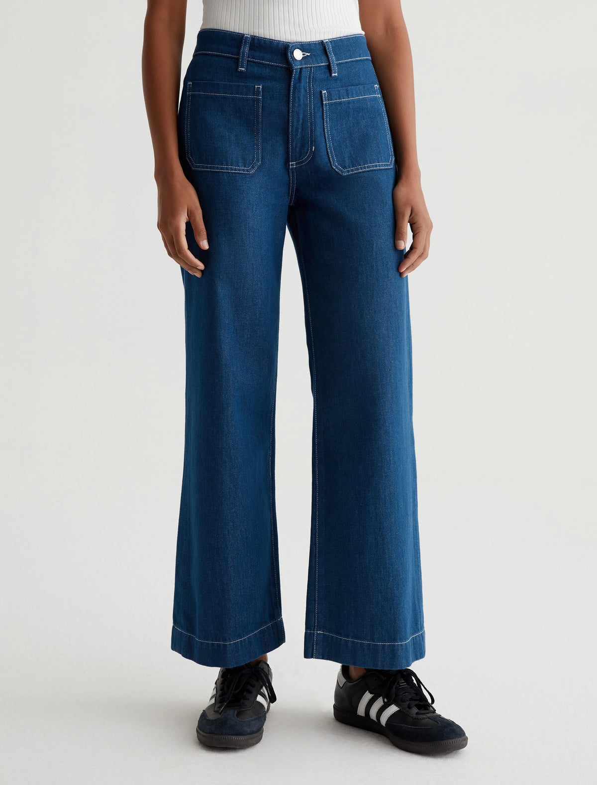 Kassie High Rise Wide Leg - Mast