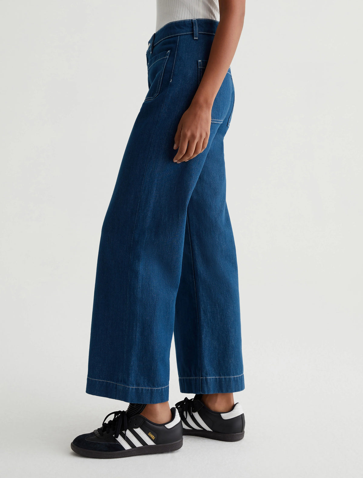 Kassie High Rise Wide Leg - Mast