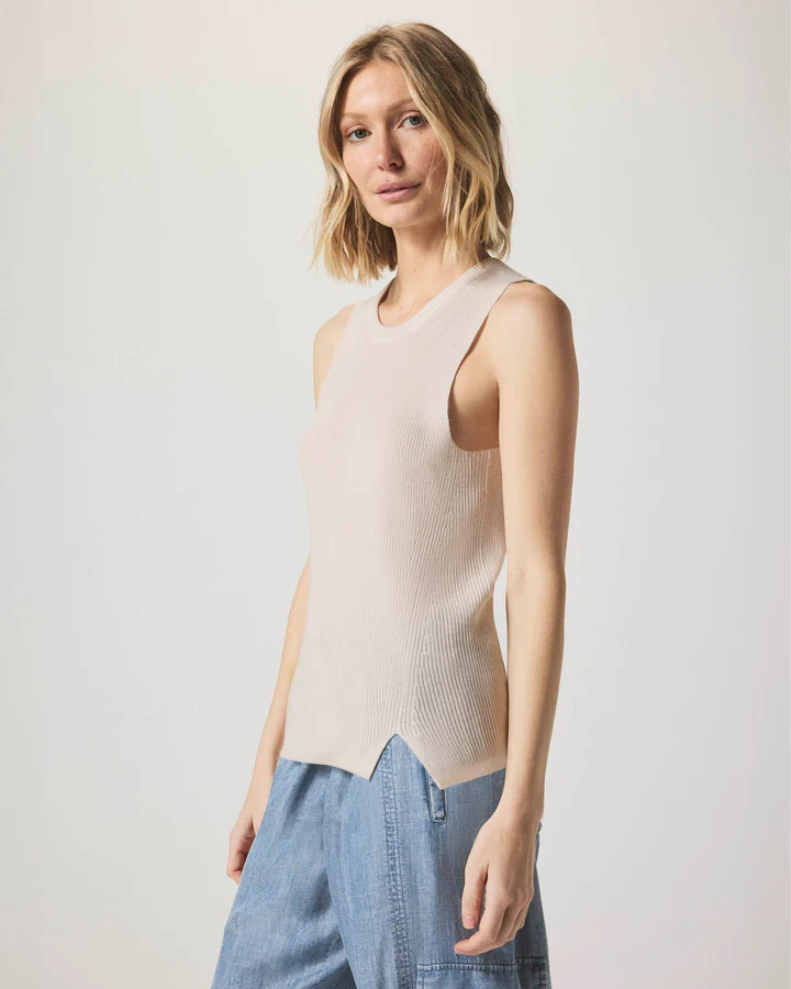 Bobbie Sweater Tank - Moonstone - Splendid – Twist Fashions Inc.