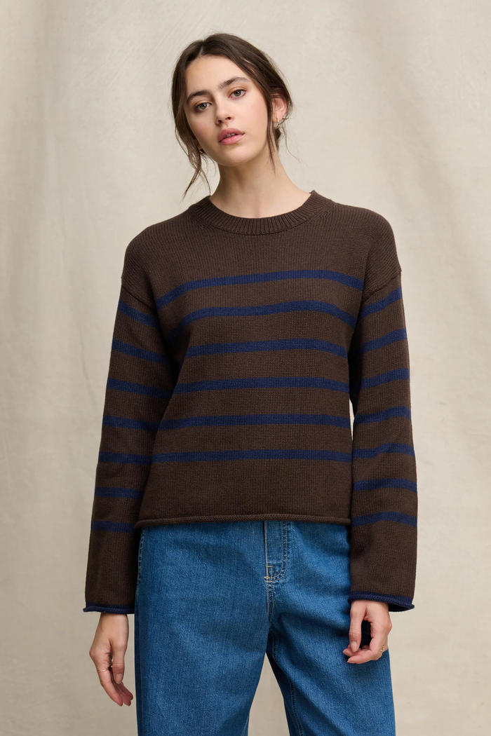 Lucia Sweater - Espresso/Marin