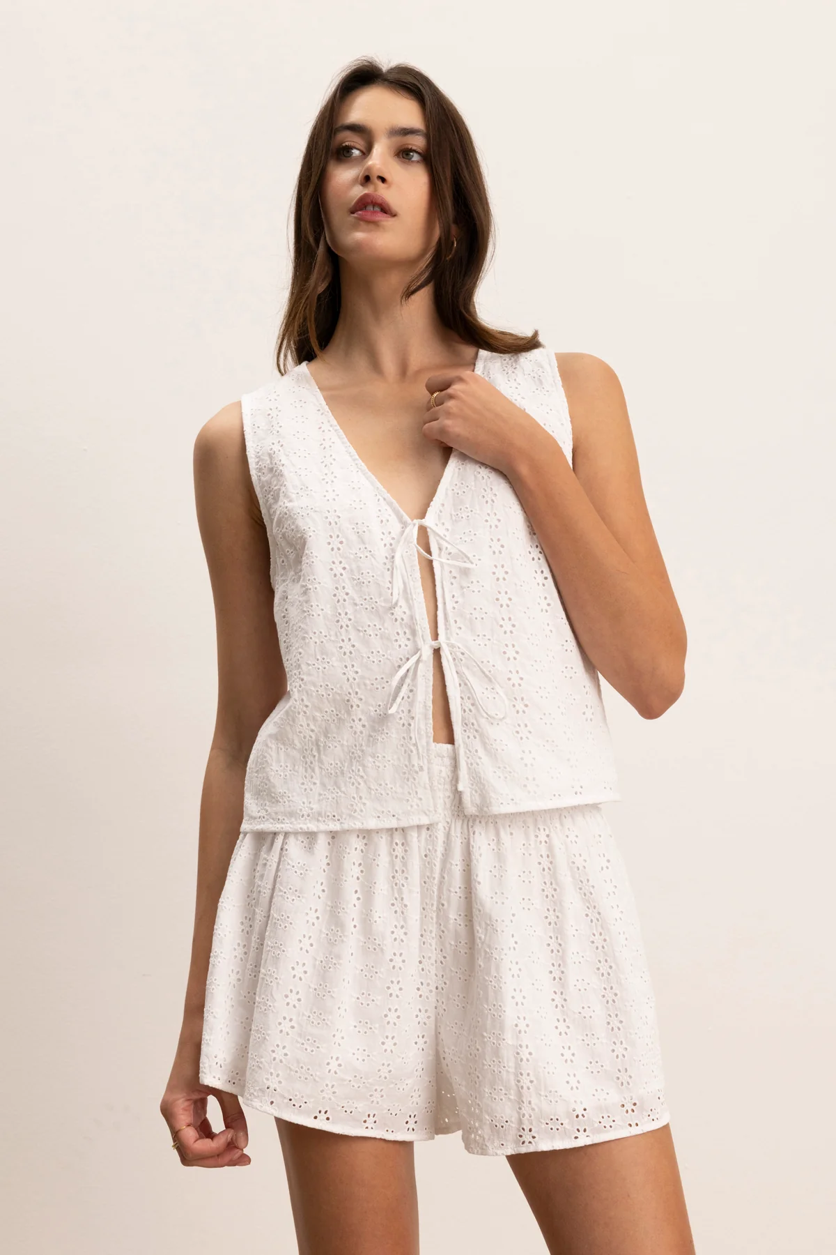 Ava Top - White
