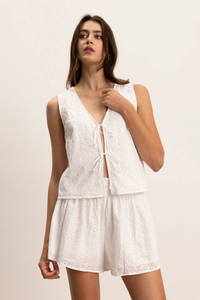 Ava Top - White