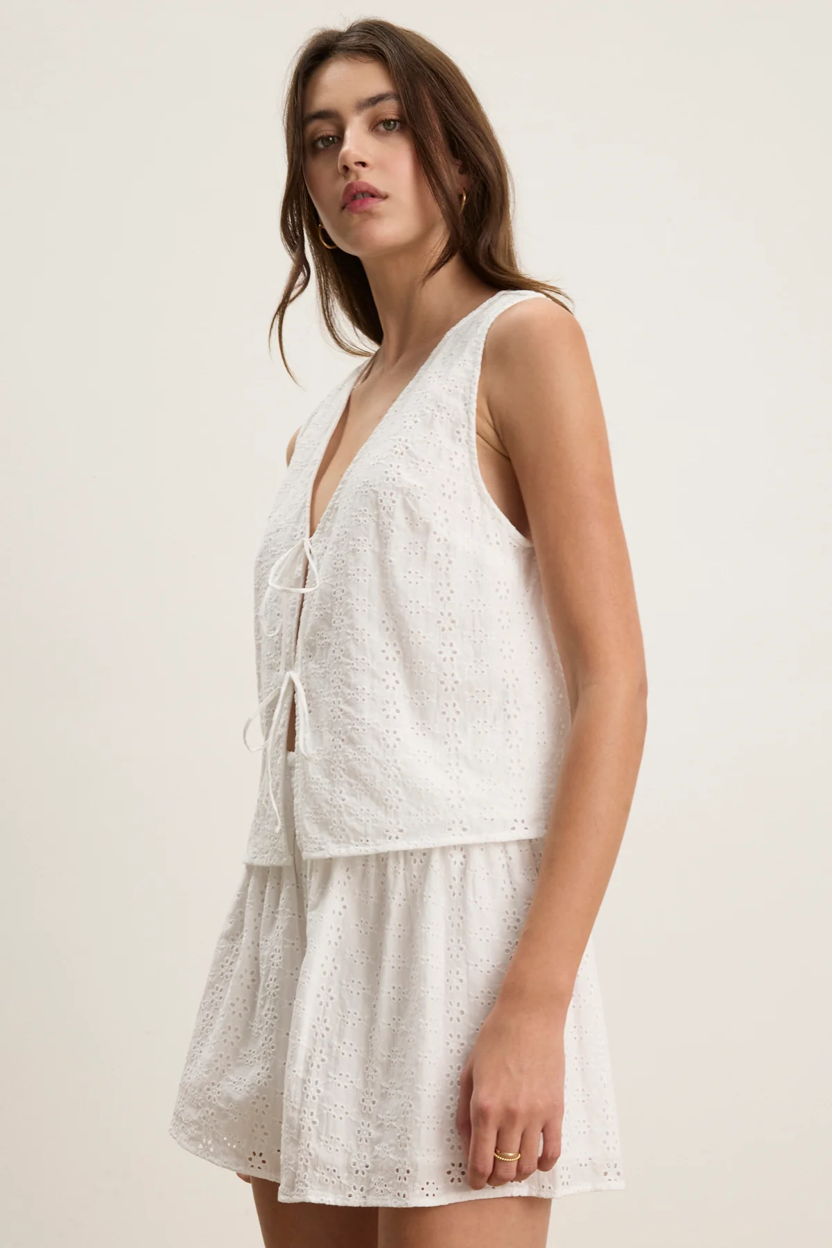 Ava Top - White