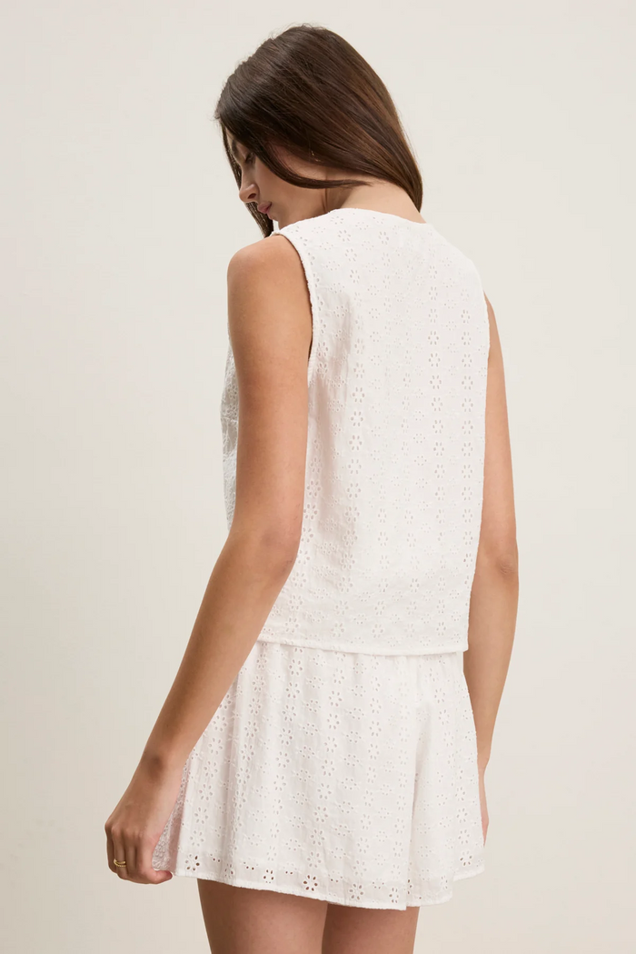 Ava Top - White