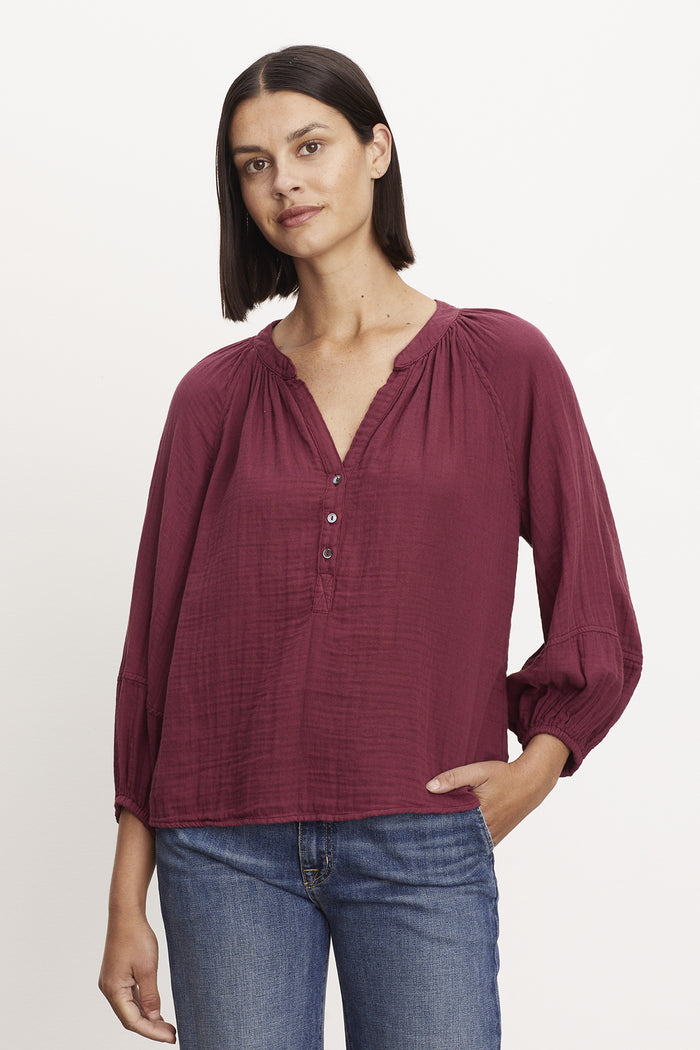 Vivi Top - Bayberry